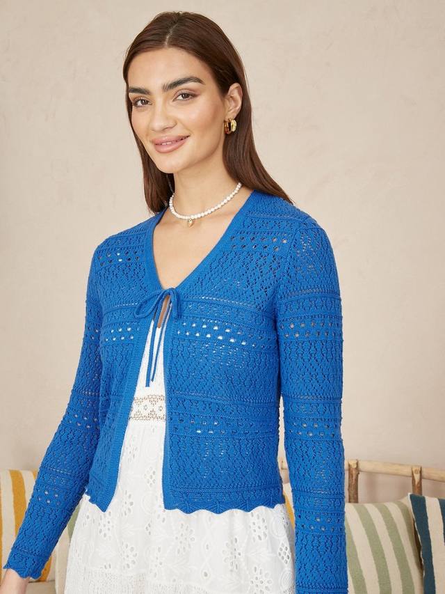 Кардиган спереди Yumi, синий
Кардиган спереди Yumi, синий