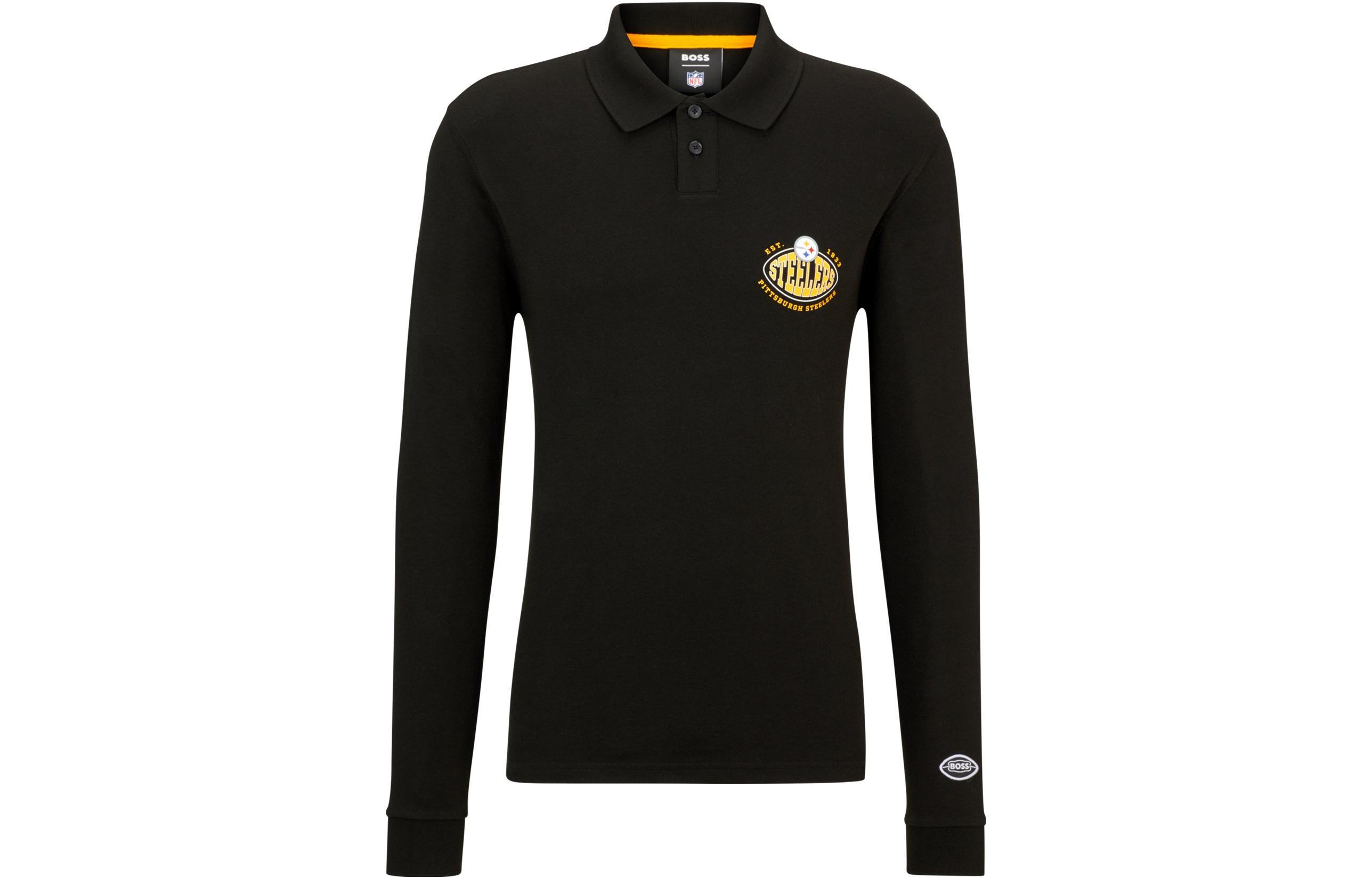 Футболка поло мужская черная HUGO BOSS
Футболка поло мужская черная HUGO BOSS