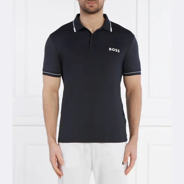 Рубашка поло узкого кроя Paul pro Boss, черный
Рубашка поло узкого кроя Paul pro Boss, черный