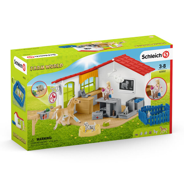 Шляйх, статуэтка, Ветеринарная клиника с животными 20 футов, 42502 Schleich
Шляйх, статуэтка, Ветеринарная клиника с животными 20 футов, 42502 Schleich