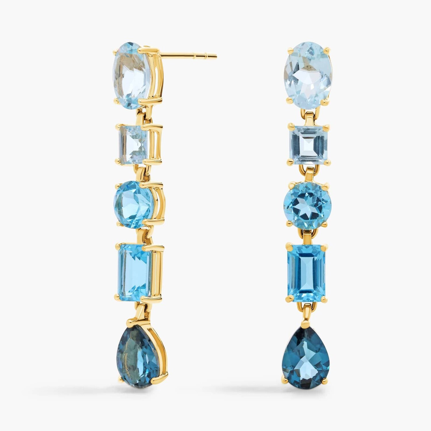 Серьги-подвески с голубым топазом разной формы из желтого золота 14 карат Blue Nile, Синий, Серьги-подвески с голубым топазом разной формы из желтого золота 14 карат Blue Nile
Серьги-подвески с голубым топазом разной формы из желтого золота 14 карат Blue Nile, Синий, Серьги-подвески с голубым топазом разной формы из желтого золота 14 карат Blue Nile