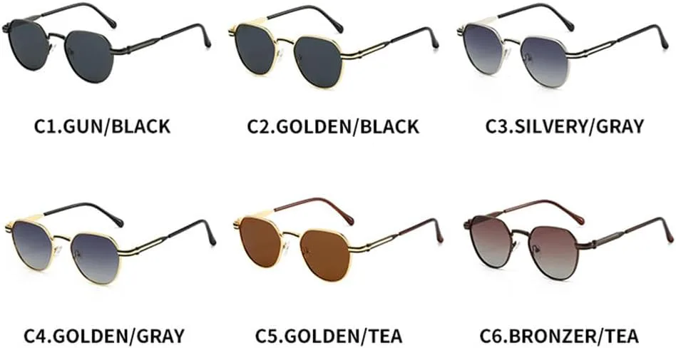 Солнцезащитные очки UV400 в панк-стиле с круглой металлической оправой для женщин и мужчин, для бега и занятий спортом на открытом воздухе UYPTK, 3791-c6
Солнцезащитные очки UV400 в панк-стиле с круглой металлической оправой для женщин и мужчин, для бега и занятий спортом на открытом воздухе UYPTK, 3791-c6