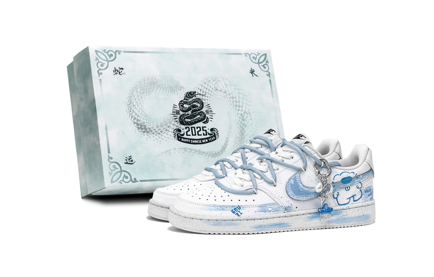 Nike Court Vision 1 Doggy Abrasion Resistant Low Top Skateboard Shoes Men's Sky Blue
Nike Court Vision 1 Doggy Abrasion Resistant Low Top Skateboard Shoes Men's Sky Blue