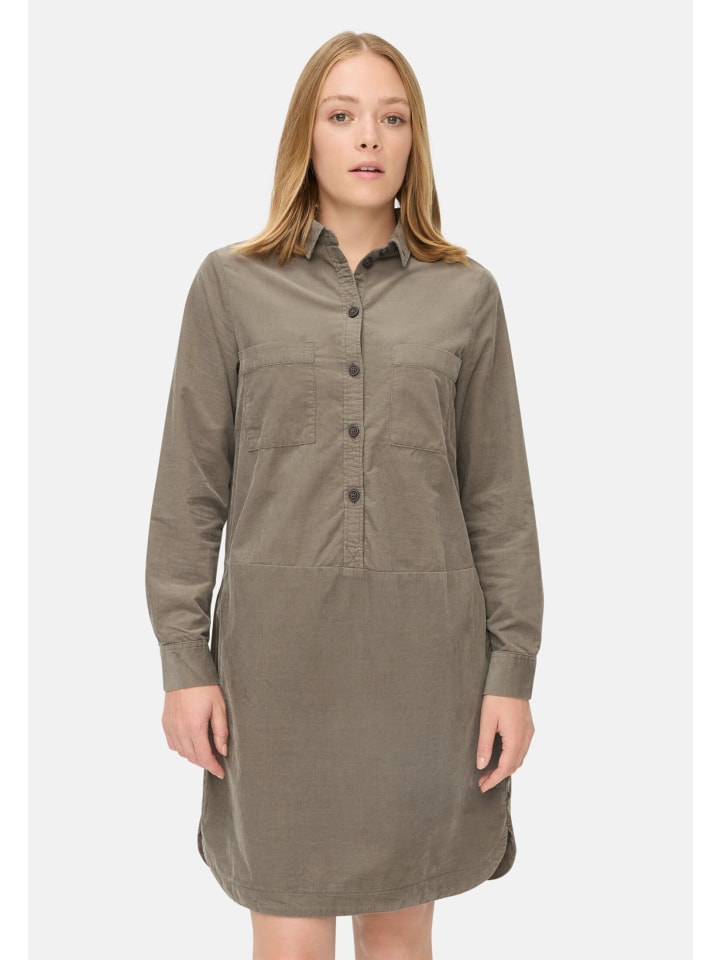 Платье из чистого хлопка серо-зеленого цвета. Camel Active
Платье из чистого хлопка серо-зеленого цвета. Camel Active