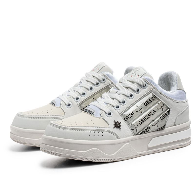 KUNGFUDEER Антискользящие износостойкие низкие скейтерские кроссовки унисекс белые, цвет White
KUNGFUDEER Антискользящие износостойкие низкие скейтерские кроссовки унисекс белые, цвет White