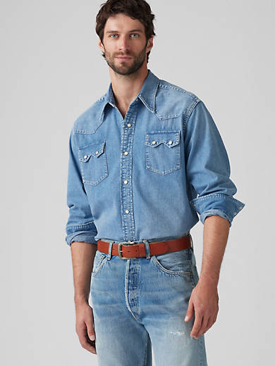 Рубашка Shorthorn Sawtooth в стиле вестерн Levi's, цвет Indigo Cosmos - Light Wash
Рубашка Shorthorn Sawtooth в стиле вестерн Levi's, цвет Indigo Cosmos - Light Wash