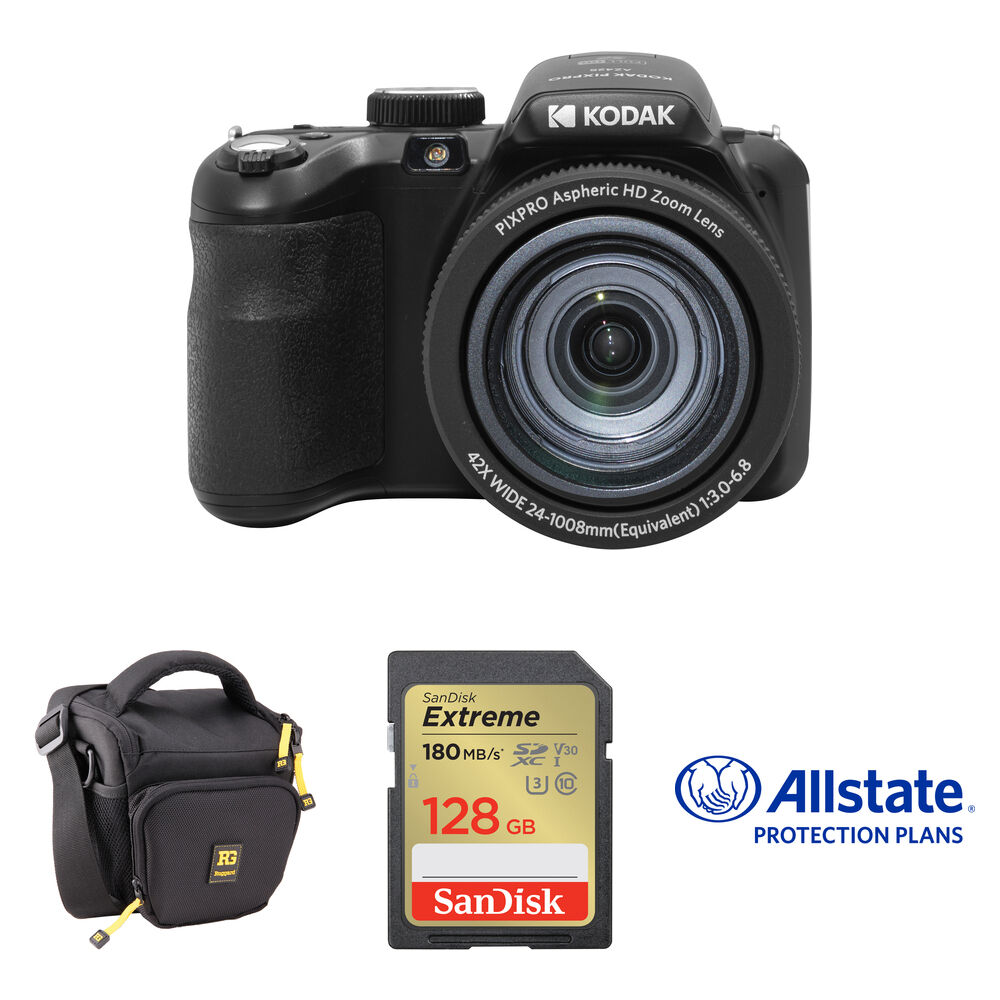 Цифровая камера Kodak PIXPRO AZ425 Digital Camera with Basic Bundle (Black)
Цифровая камера Kodak PIXPRO AZ425 Digital Camera with Basic Bundle (Black)