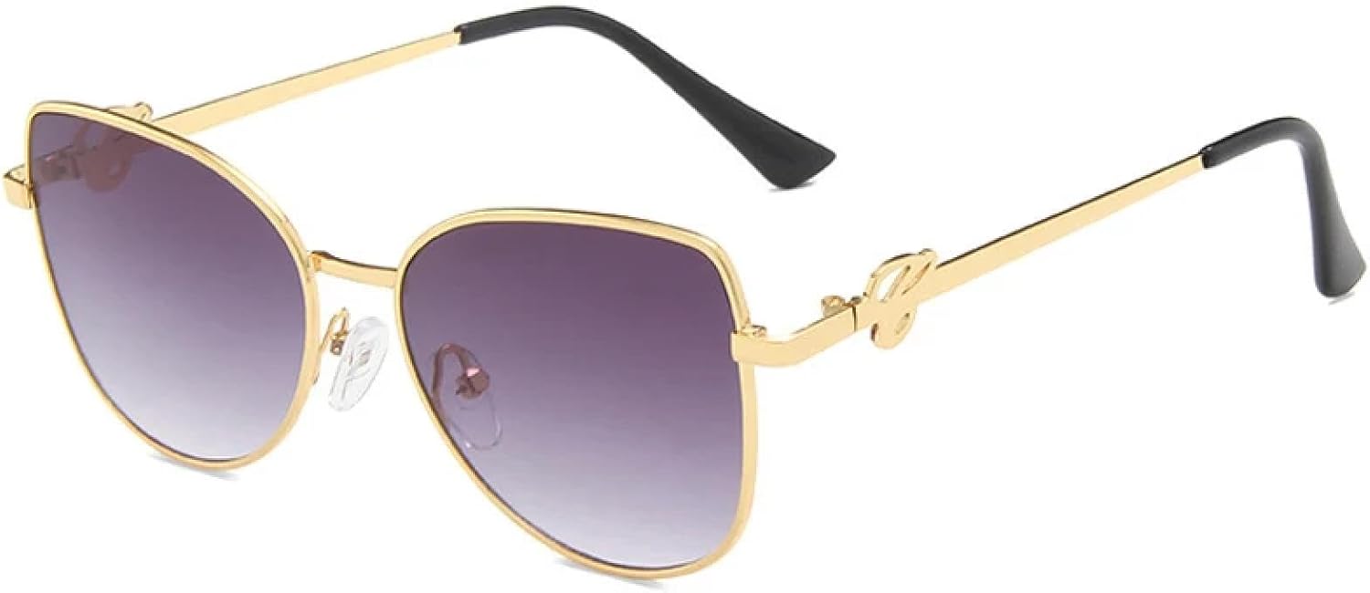 Модные металлические солнцезащитные очки «кошачий глаз» для женщин и мужчин, роскошные солнцезащитные очки для активного отдыха, спорта и вождения, защита от УФ-излучения UV400 TKKTLLT, Gold Gradient Gray
Модные металлические солнцезащитные очки «кошачий глаз» для женщин и мужчин, роскошные солнцезащитные очки для активного отдыха, спорта и вождения, защита от УФ-излучения UV400 TKKTLLT, Gold Gradient Gray