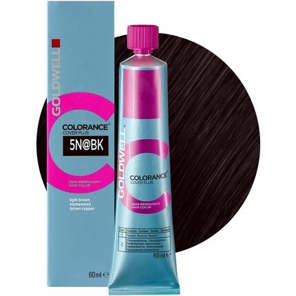 Colorance Cover Plus Демиперманентная краска для волос 5Nabk Светло-коричневый с элюменатом Коричневый медный 60мл, Goldwell
Colorance Cover Plus Демиперманентная краска для волос 5Nabk Светло-коричневый с элюменатом Коричневый медный 60мл, Goldwell