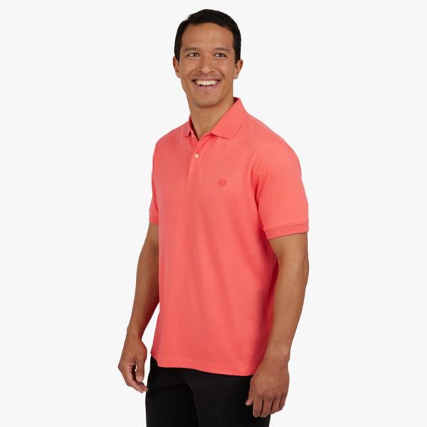 Мужское поло из однотонной ткани интерлок с коротким рукавом Chaps, цвет dubarry
Мужское поло из однотонной ткани интерлок с коротким рукавом Chaps, цвет dubarry