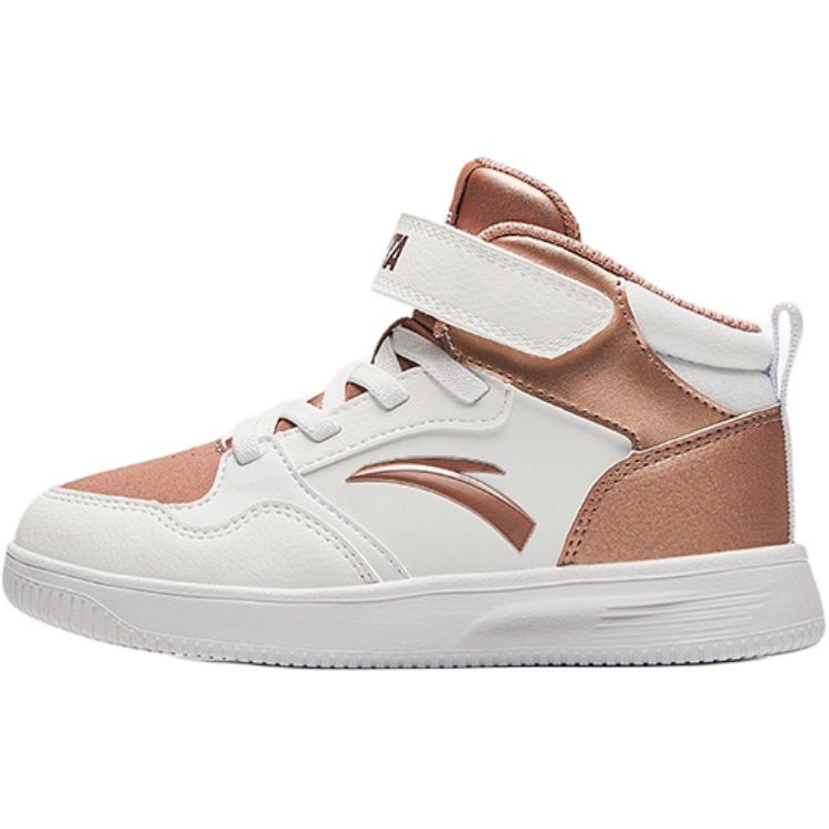 Antakids Легкие амортизирующие высокие детские кроссовки для скейтбординга, белые, золотые, для детей 3–7 лет 
Antakids Легкие амортизирующие высокие детские кроссовки для скейтбординга, белые, золотые, для детей 3–7 лет