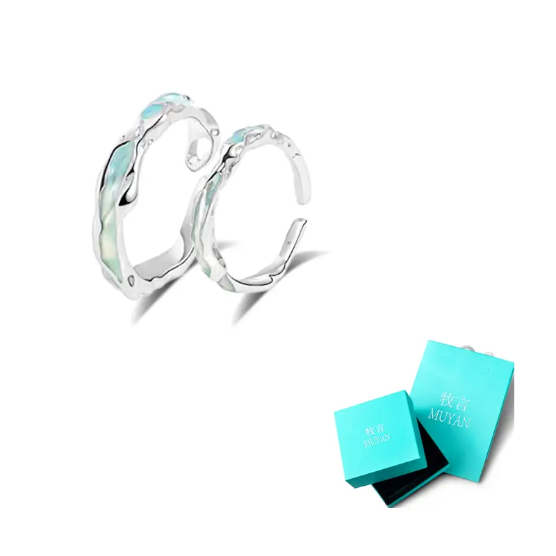 Muyan Кольцо S999 Fine Silver Ripples Ring Unisex Silver
Muyan Кольцо S999 Fine Silver Ripples Ring Unisex Silver