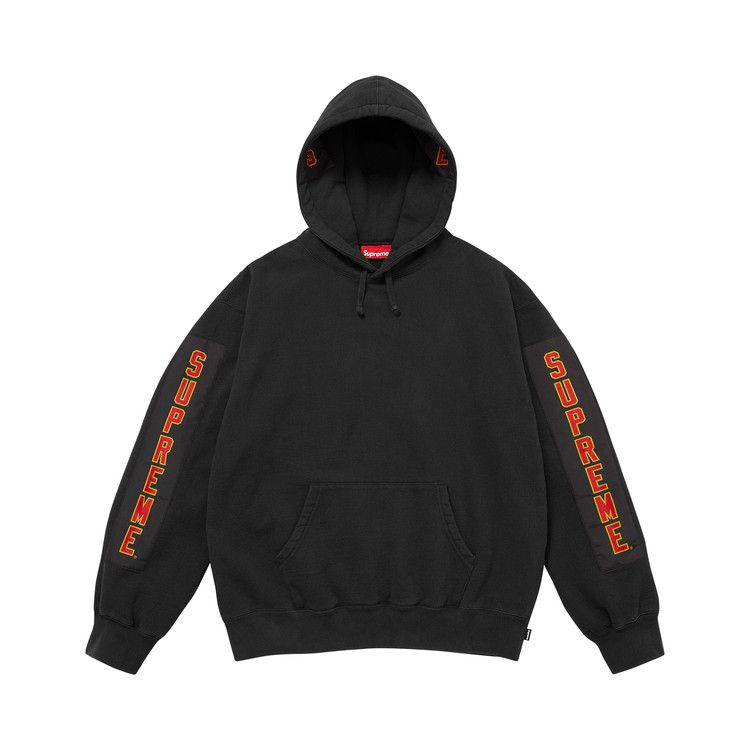 Толстовка Supreme Woven Patches Hooded Sweatshirt, Black
Толстовка Supreme Woven Patches Hooded Sweatshirt, Black