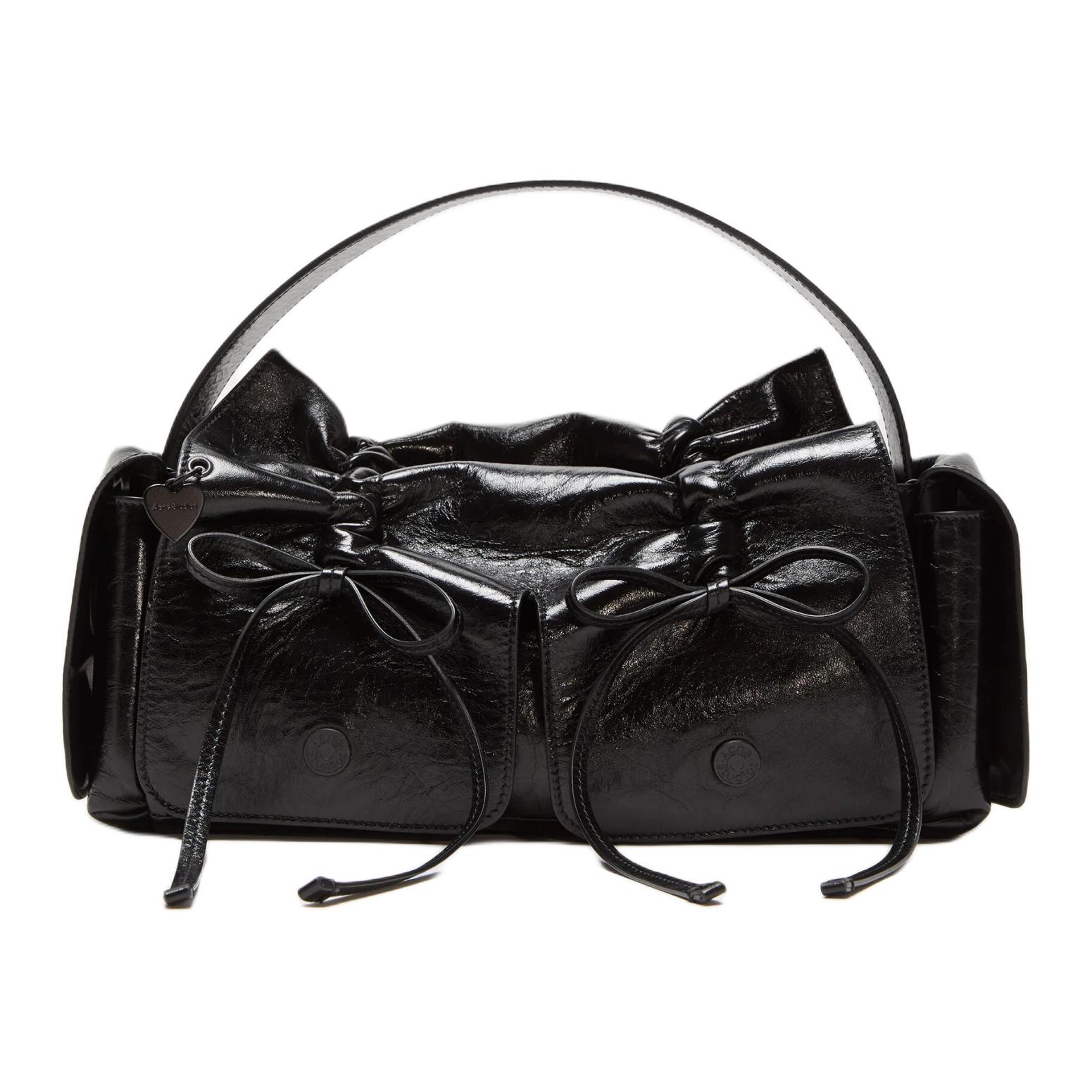 Acne Studios Кожаная сумка Bright Finish обычная женская black
Acne Studios Кожаная сумка Bright Finish обычная женская black