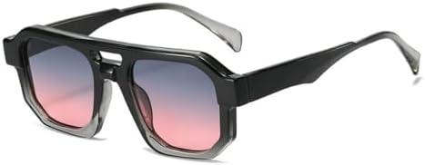 Солнцезащитные очки 2026 Square для женщин с градиентным покрытием, модная оправа, ретро-очки для мужчин, защита от УФ-излучения UV400, черные, серые, розовые, E MTZJH, One Color
Солнцезащитные очки 2026 Square для женщин с градиентным покрытием, модная оправа, ретро-очки для мужчин, защита от УФ-излучения UV400, черные, серые, розовые, E MTZJH, One Color