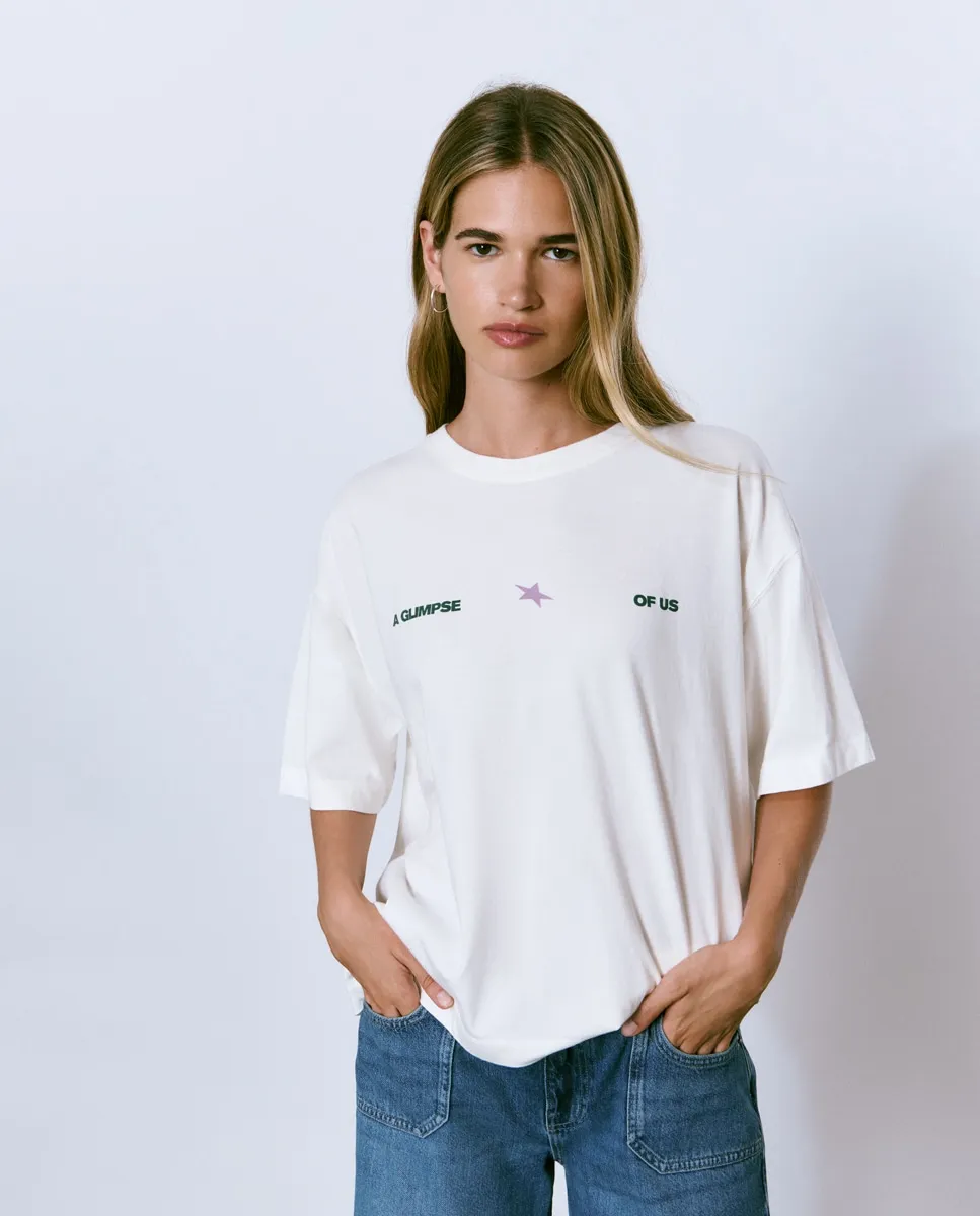 Женская футболка с рисунком на спине Brownie, белый
Женская футболка с рисунком на спине Brownie, белый