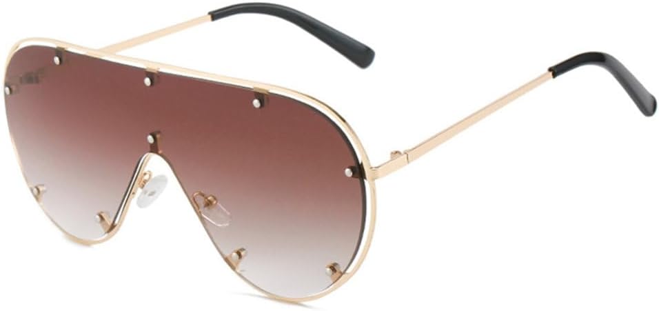 Большие безободковые солнцезащитные очки для женщин, модные солнцезащитные очки с заклепками и линзами, винтажные женские солнцезащитные очки UV400 MTZJH, C2gold-brown
Большие безободковые солнцезащитные очки для женщин, модные солнцезащитные очки с заклепками и линзами, винтажные женские солнцезащитные очки UV400 MTZJH, C2gold-brown