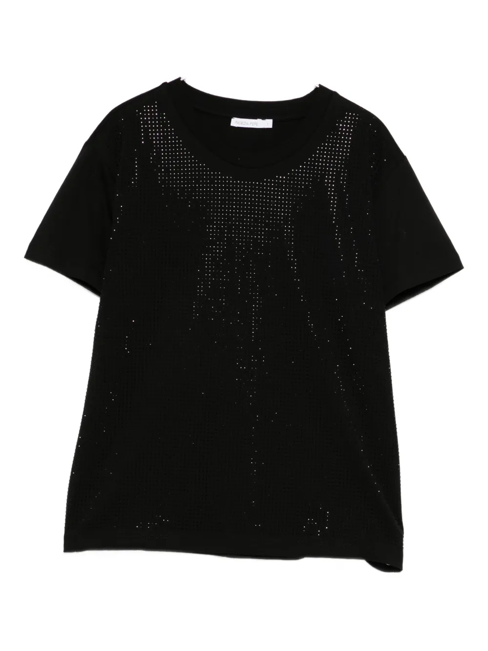 Футболка, украшенная стразами Patrizia Pepe, черный
Футболка, украшенная стразами Patrizia Pepe, черный