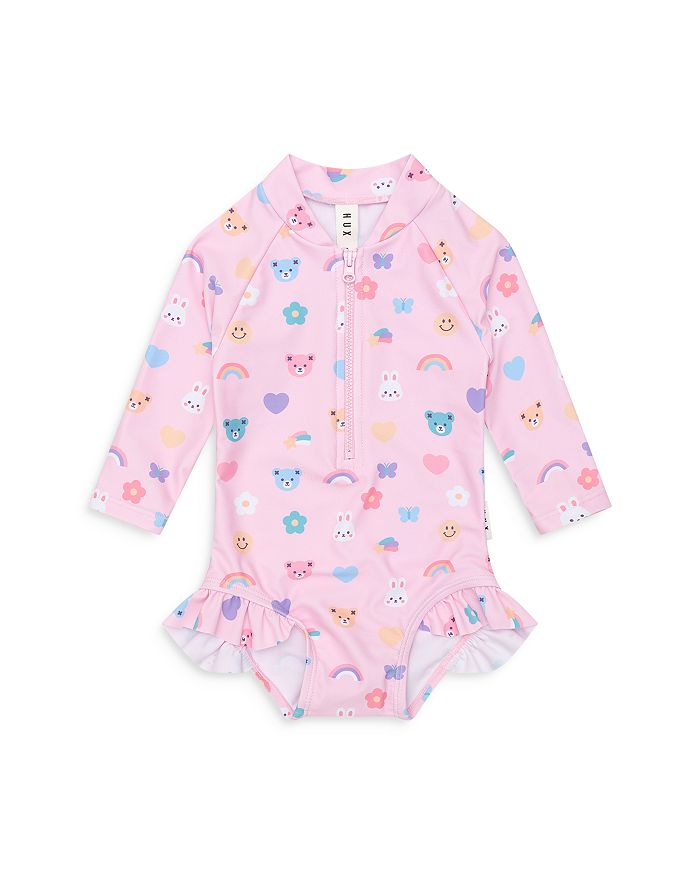 Детский купальник с молнией Hux Emoji для девочек Huxbaby, розовый
Детский купальник с молнией Hux Emoji для девочек Huxbaby, розовый