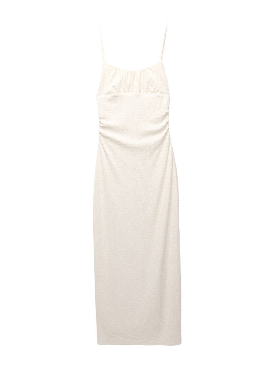 Летнее платье Pull&Bear, экрю 
Летнее платье Pull&Bear, экрю