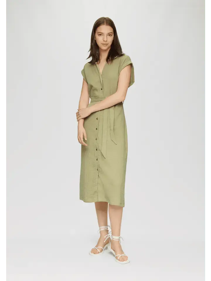 Короткое платье QS kurz, оливковый
Короткое платье QS kurz, оливковый