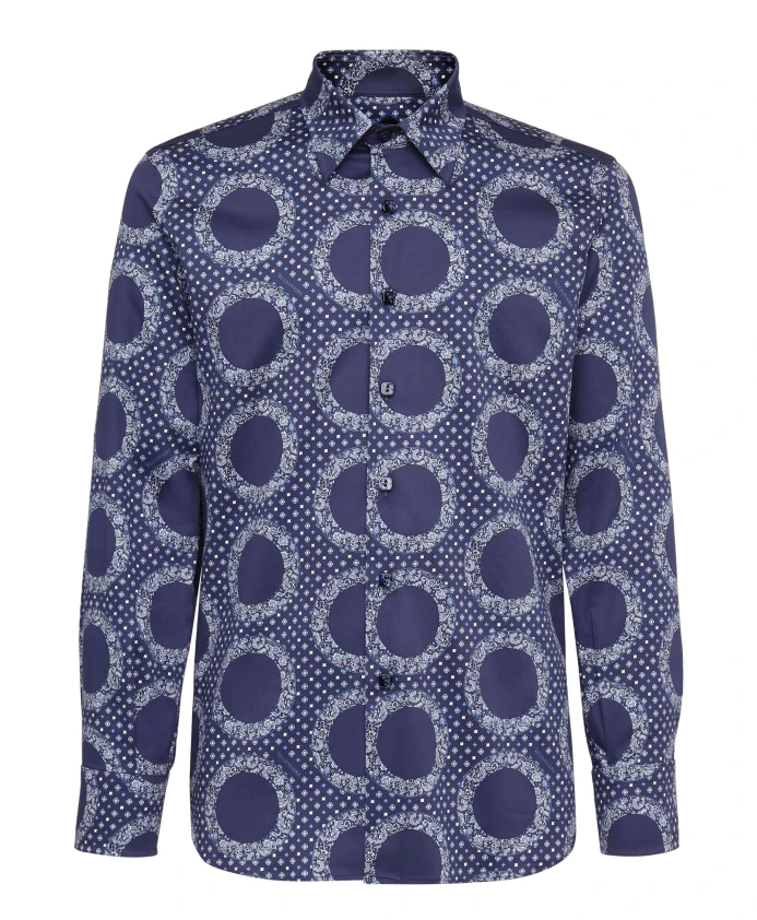 Рубашка «Милано» с узором «пейсли» Billionaire, синий
Рубашка «Милано» с узором «пейсли» Billionaire, синий