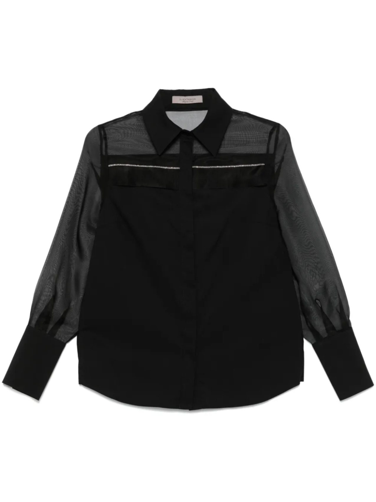 D. Рубашка, украшенная бисером снаружи D.Exterior, черный
D. Рубашка, украшенная бисером снаружи D.Exterior, черный