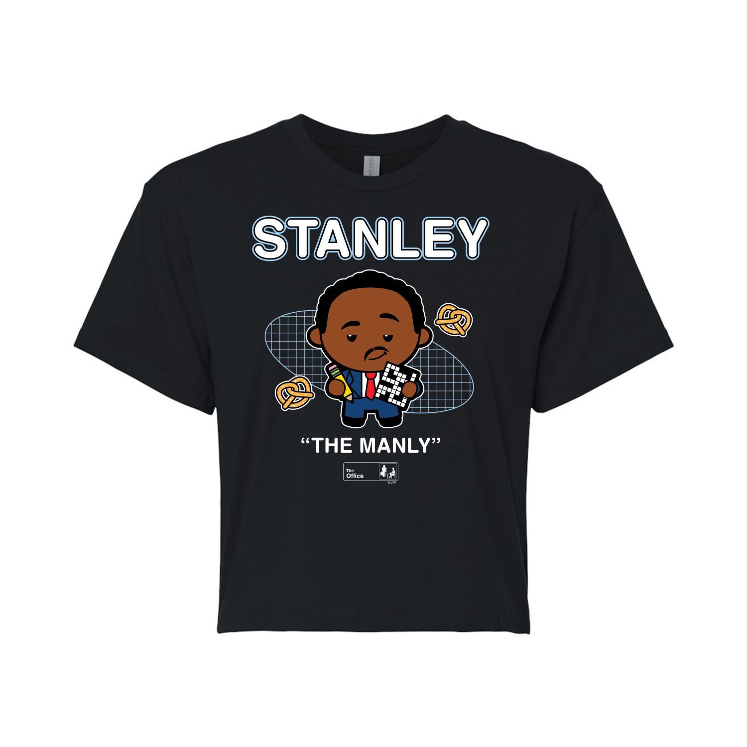 Укороченная футболка The Office Stanley Manly для юниоров Licensed Character
Укороченная футболка The Office Stanley Manly для юниоров Licensed Character