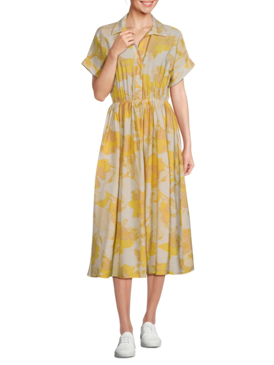 Платье-миди с принтом Renee C., желтый
Платье-миди с принтом Renee C., желтый