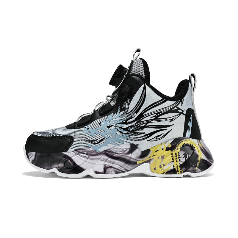 Низкие баскетбольные кроссовки с противоскользящей амортизацией, отскоком и воздухопроницаемостью для детей Wooden houses, черный
Низкие баскетбольные кроссовки с противоскользящей амортизацией, отскоком и воздухопроницаемостью для детей Wooden houses, черный