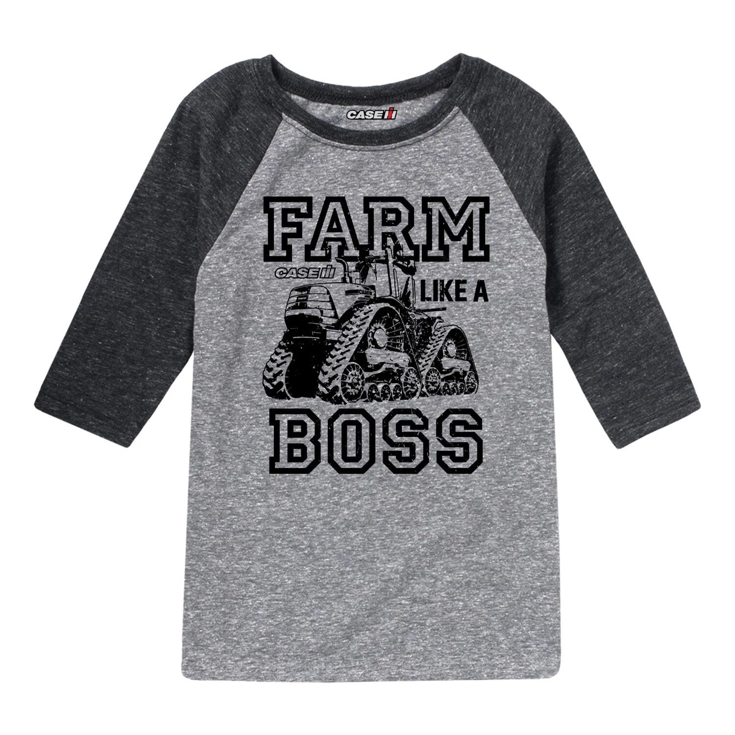 Футболка Case IH Farm Like A Boss для мальчиков 8–20 лет с рисунком реглан Licensed Character
Футболка Case IH Farm Like A Boss для мальчиков 8–20 лет с рисунком реглан Licensed Character