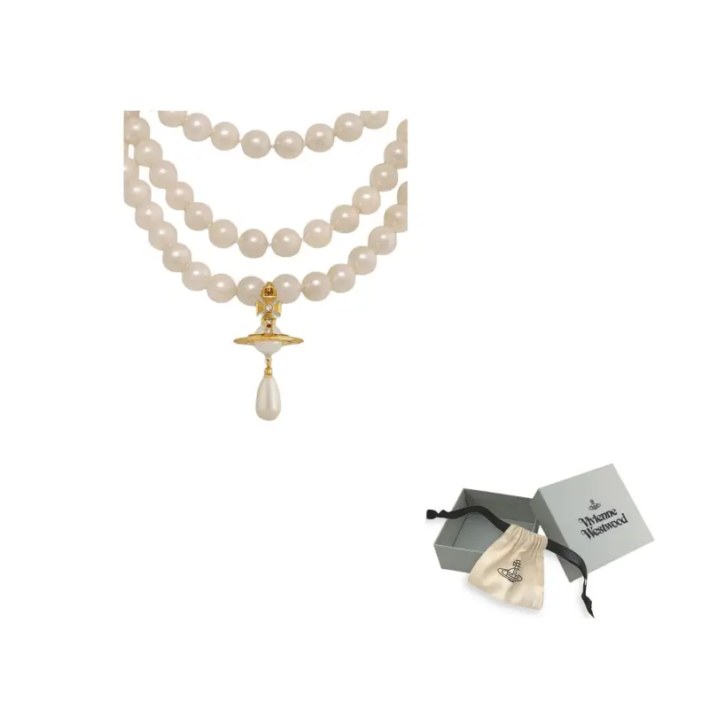 Vivienne Westwood Латунное ожерелье с жемчугом и кристаллами женское белое
Vivienne Westwood Латунное ожерелье с жемчугом и кристаллами женское белое