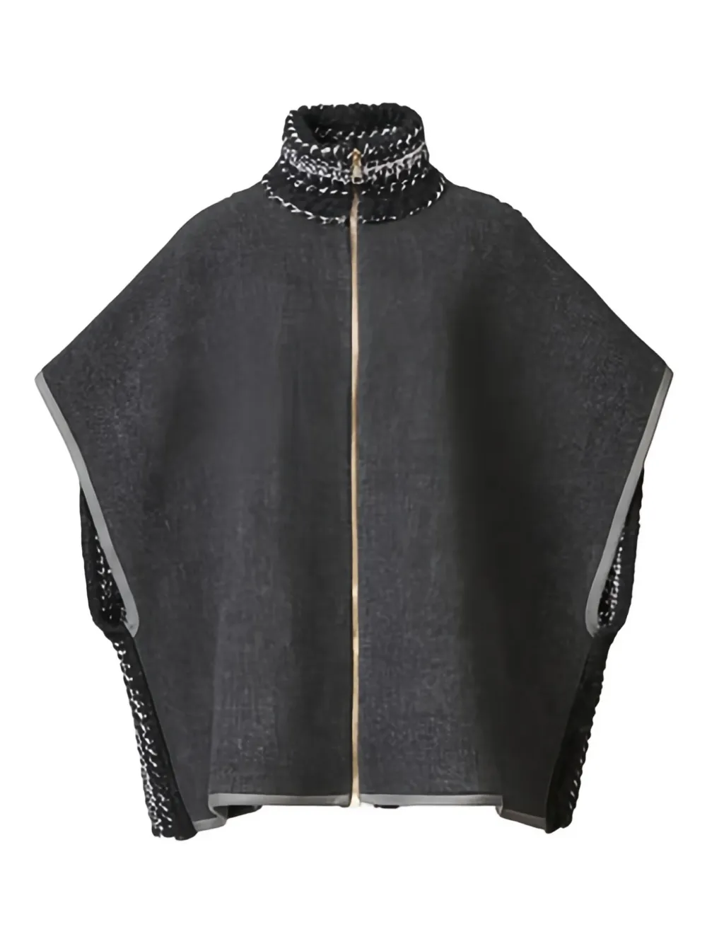 Плащ на молнии спереди Fabiana Filippi, серый
Плащ на молнии спереди Fabiana Filippi, серый