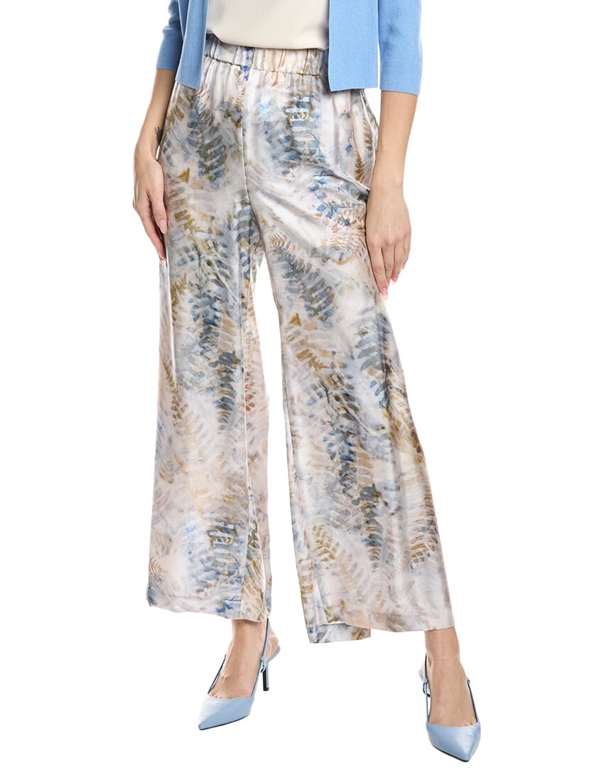 Lafayette 148 New York Plus Шелковые брюки Riverside, синий 
Lafayette 148 New York Plus Шелковые брюки Riverside, синий