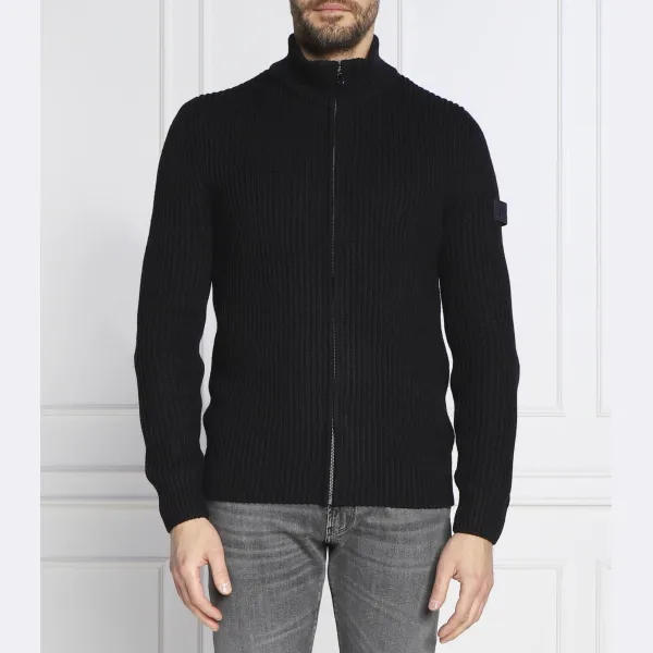 Кардиган обычного кроя с добавлением шерсти Joop!, синий
Кардиган обычного кроя с добавлением шерсти Joop!, синий