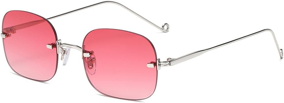 Солнцезащитные очки без оправы 2027 года для женщин, винтажные солнцезащитные очки в стиле ретро, маленькая оправа, женские очки с градиентной защитой от УФ-излучения UV400 MTZJH, Red
Солнцезащитные очки без оправы 2027 года для женщин, винтажные солнцезащитные очки в стиле ретро, маленькая оправа, женские очки с градиентной защитой от УФ-излучения UV400 MTZJH, Red