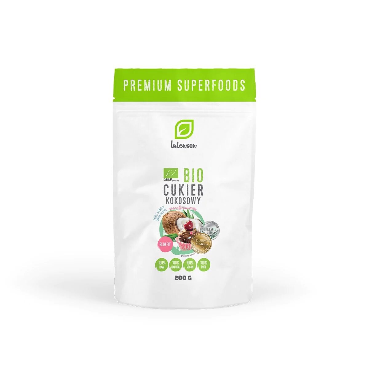 БИО Кокосовый сахар 200г, Интенсон Inna Marka
БИО Кокосовый сахар 200г, Интенсон Inna Marka