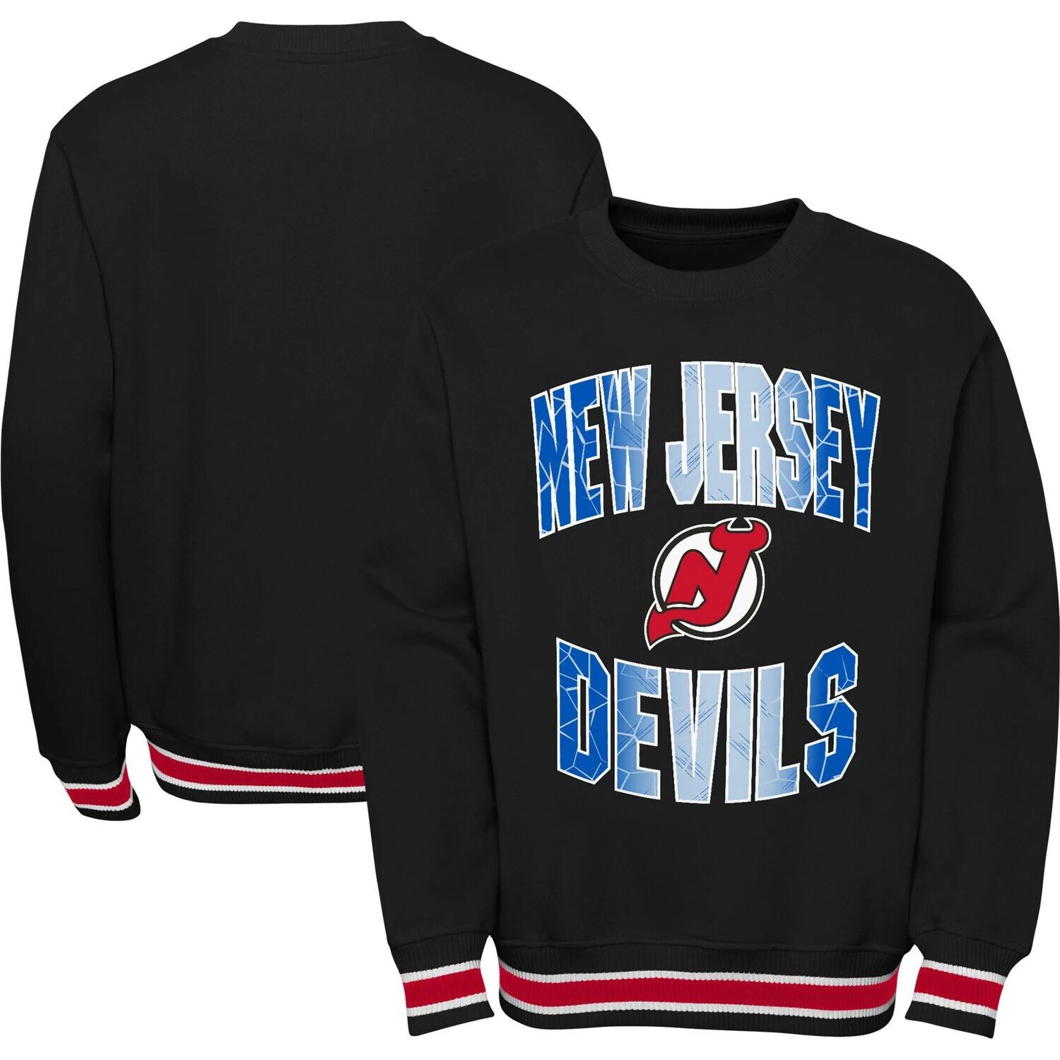 Молодежный черный пуловер New Jersey Devils Classic Blueliner Толстовка Outerstuff
Молодежный черный пуловер New Jersey Devils Classic Blueliner Толстовка Outerstuff