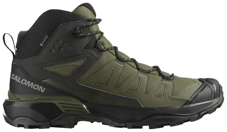 Кроссовки Salomon X Ultra 360 Mid GORE-TEX 'Olive Night', зеленый
Кроссовки Salomon X Ultra 360 Mid GORE-TEX 'Olive Night', зеленый