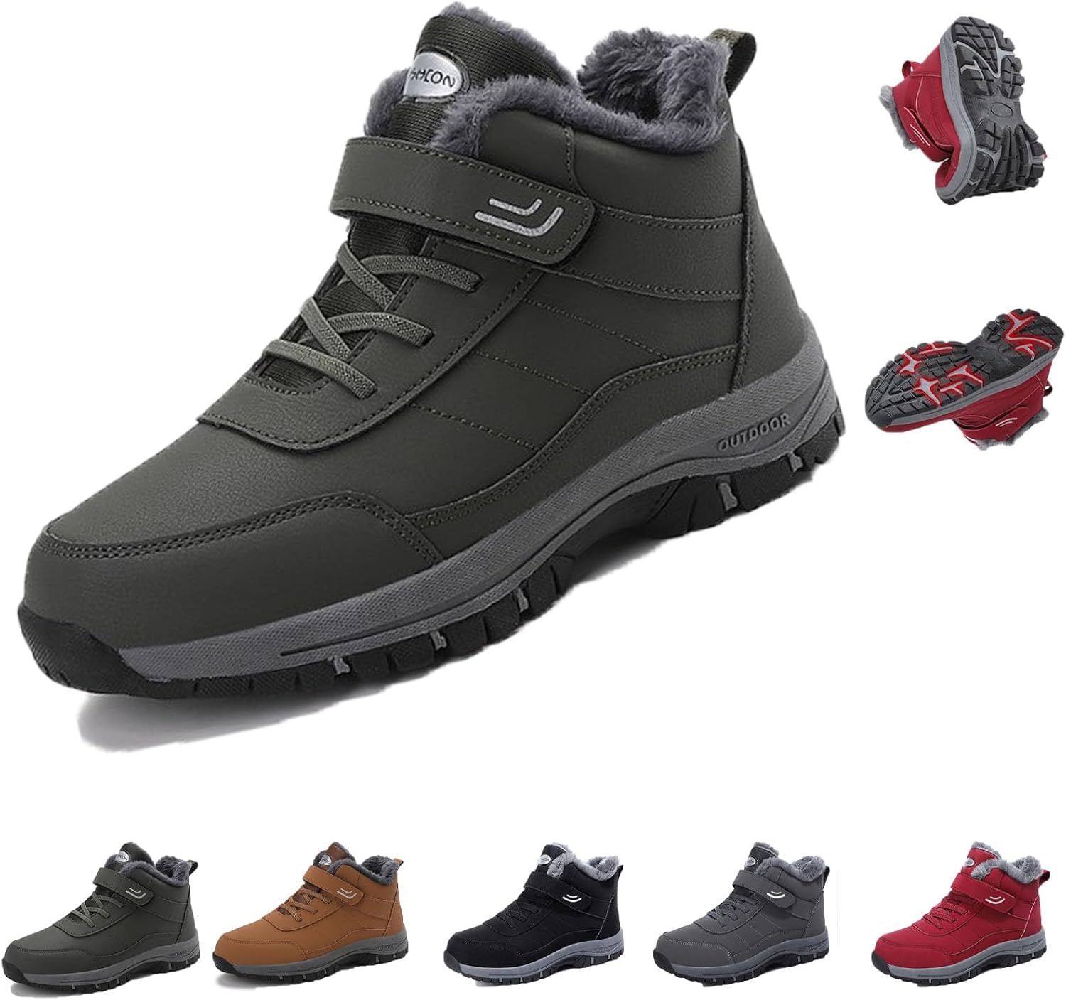 Orthoboots Pro - Эргономичные зимние ботинки, утепленные водонепроницаемые кроссовки с противоскользящей подошвой, ортопедические ботинки для женщин и мужчин Lpfkyt, зеленый
Orthoboots Pro - Эргономичные зимние ботинки, утепленные водонепроницаемые кроссовки с противоскользящей подошвой, ортопедические ботинки для женщин и мужчин Lpfkyt, зеленый