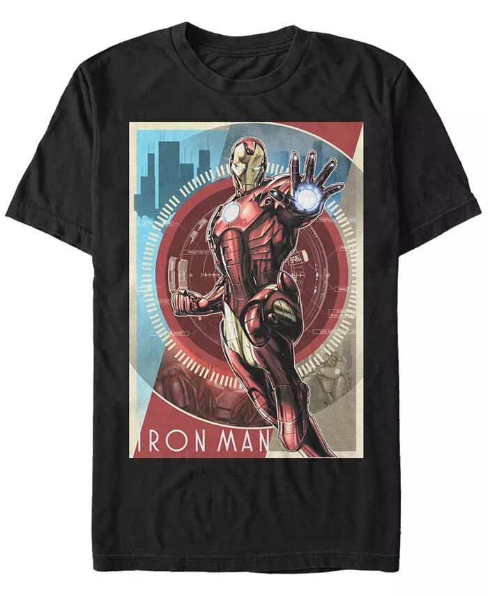 Футболка с коротким рукавом с постером Marvel Avengers Iron Man Power Fifth Sun, черный
Футболка с коротким рукавом с постером Marvel Avengers Iron Man Power Fifth Sun, черный