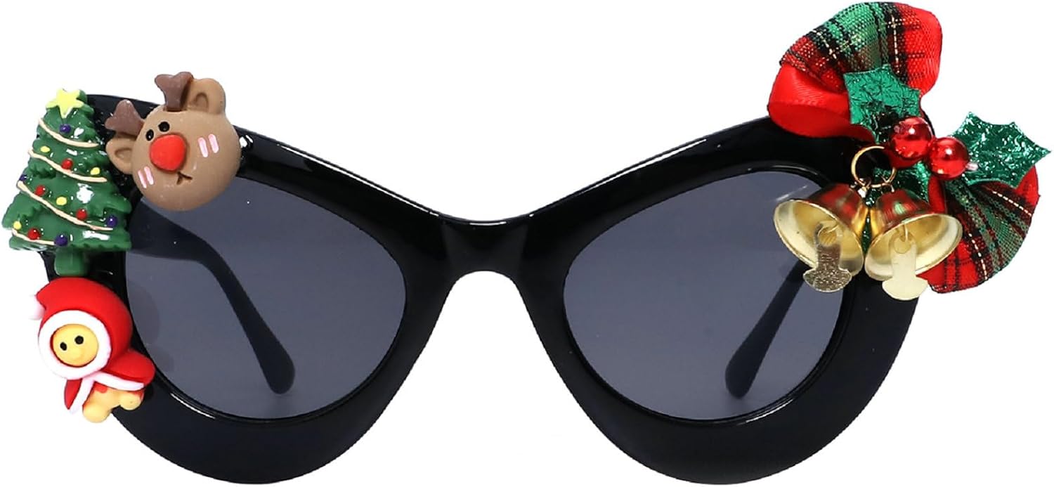 Оригинальные солнцезащитные очки «кошачий глаз» для женщин, идеально подходящие для Рождества, вечеринки, рейва, выпускного бала, а также в качестве аксессуаров. Большие женские рождественские очки mincl, C1 Black
Оригинальные солнцезащитные очки «кошачий глаз» для женщин, идеально подходящие для Рождества, вечеринки, рейва, выпускного бала, а также в качестве аксессуаров. Большие женские рождественские очки mincl, C1 Black