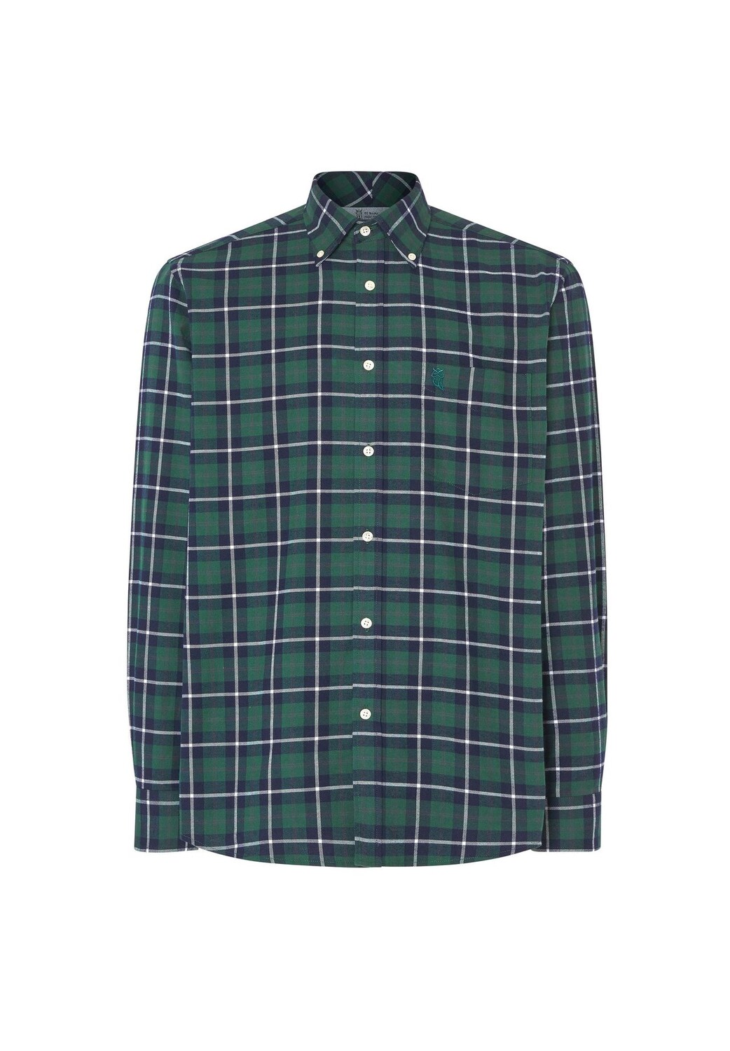 Мужская рубашка фланель с длинным рукавом в клетку хлопок с карманом зеленый El Búho NOCTURNO
Мужская рубашка фланель с длинным рукавом в клетку хлопок с карманом зеленый El Búho NOCTURNO