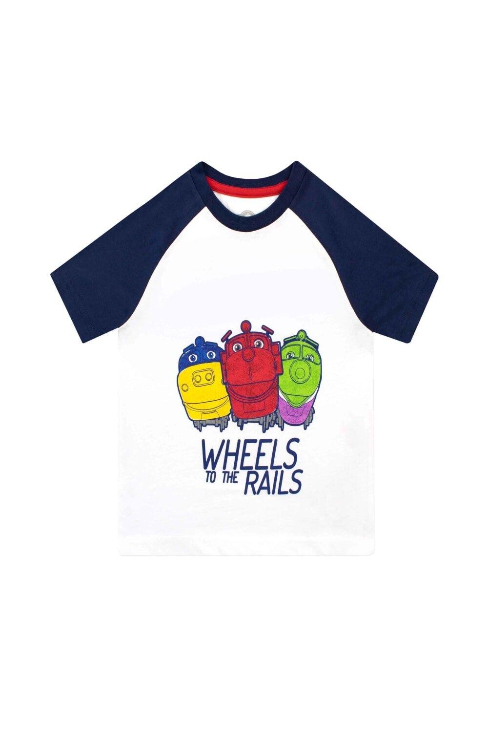 Футболка с поездом Chuggington, синий
Футболка с поездом Chuggington, синий