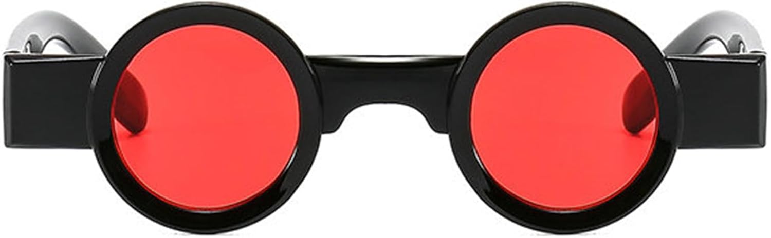 Популярные модные маленькие круглые солнцезащитные очки для женщин в стиле ретро-панк, мужские очки с прозрачными линзами цвета океана, трендовые солнцезащитные очки с заклепками S65 helena, Red
Популярные модные маленькие круглые солнцезащитные очки для женщин в стиле ретро-панк, мужские очки с прозрачными линзами цвета океана, трендовые солнцезащитные очки с заклепками S65 helena, Red