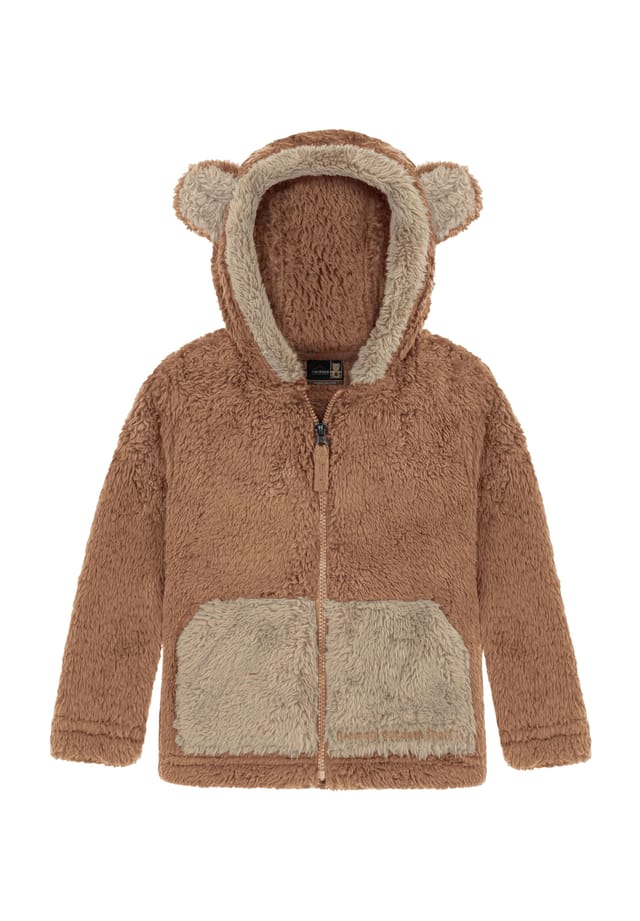 Детская плюшевая куртка барвас Normani, коричневый
Детская плюшевая куртка барвас Normani, коричневый
