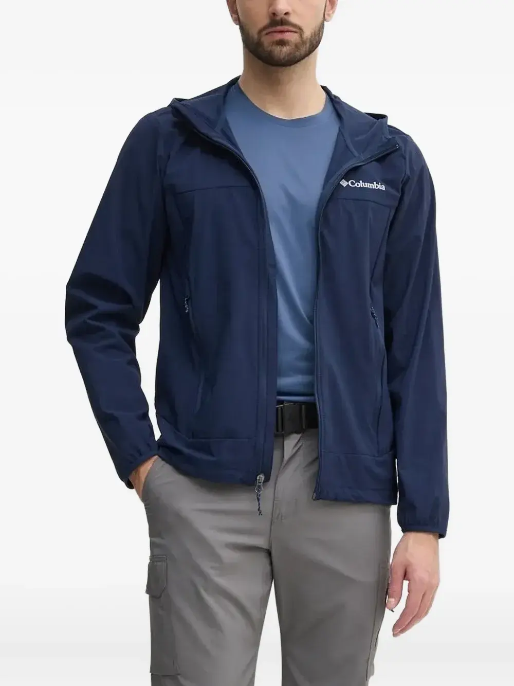 Куртка с капюшоном и застежкой-молнией спереди Columbia, синий
Куртка с капюшоном и застежкой-молнией спереди Columbia, синий