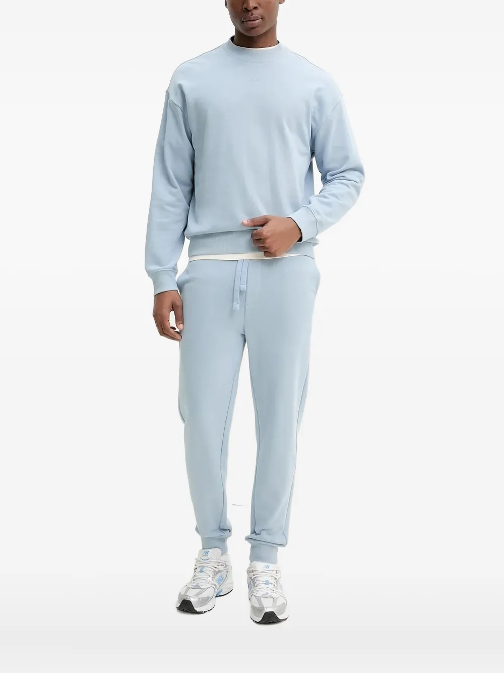 Хлопковая толстовка с логотипом HUGO, синий
Хлопковая толстовка с логотипом HUGO, синий