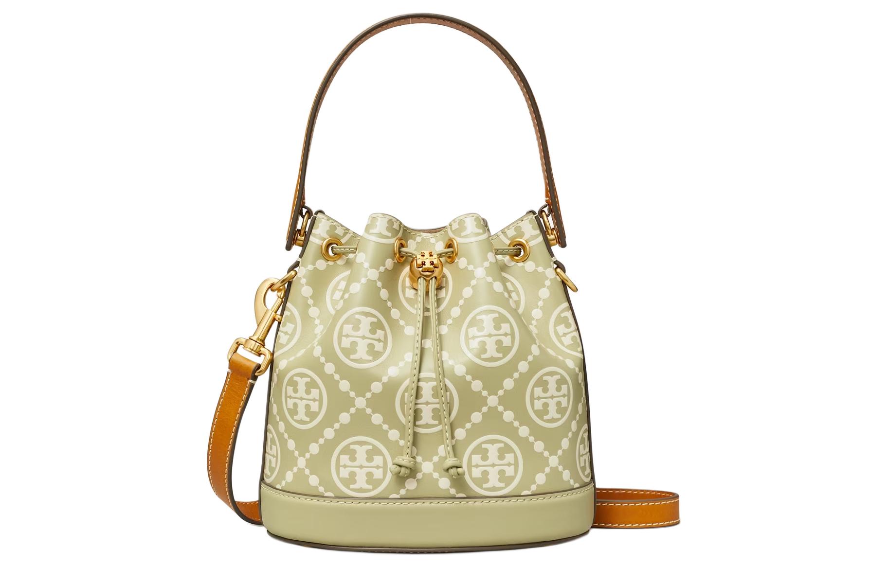 TORY BURCH Сумка-ведро из кожи с монограммой T
TORY BURCH Сумка-ведро из кожи с монограммой T