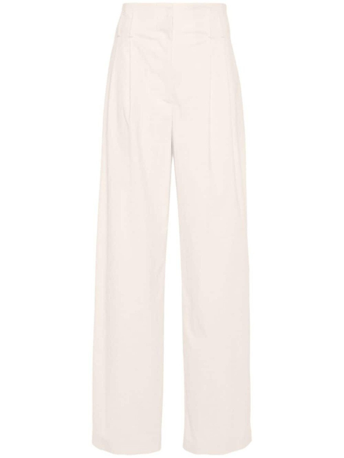 Зауженные брюки со складками Genny, бежевый 
Зауженные брюки со складками Genny, бежевый